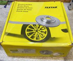 Bremsscheibensatz VA TEXTAR f. BMW E36, E46, Z4 (Inhalt 2 Bremsscheiben)